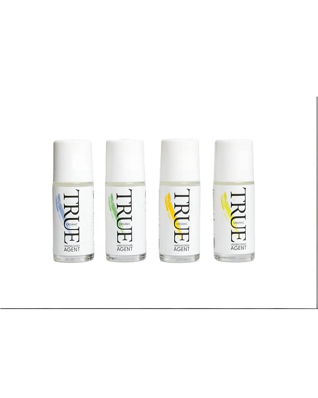 Sample pack -  all 4 Undercover agent best natural deodorants