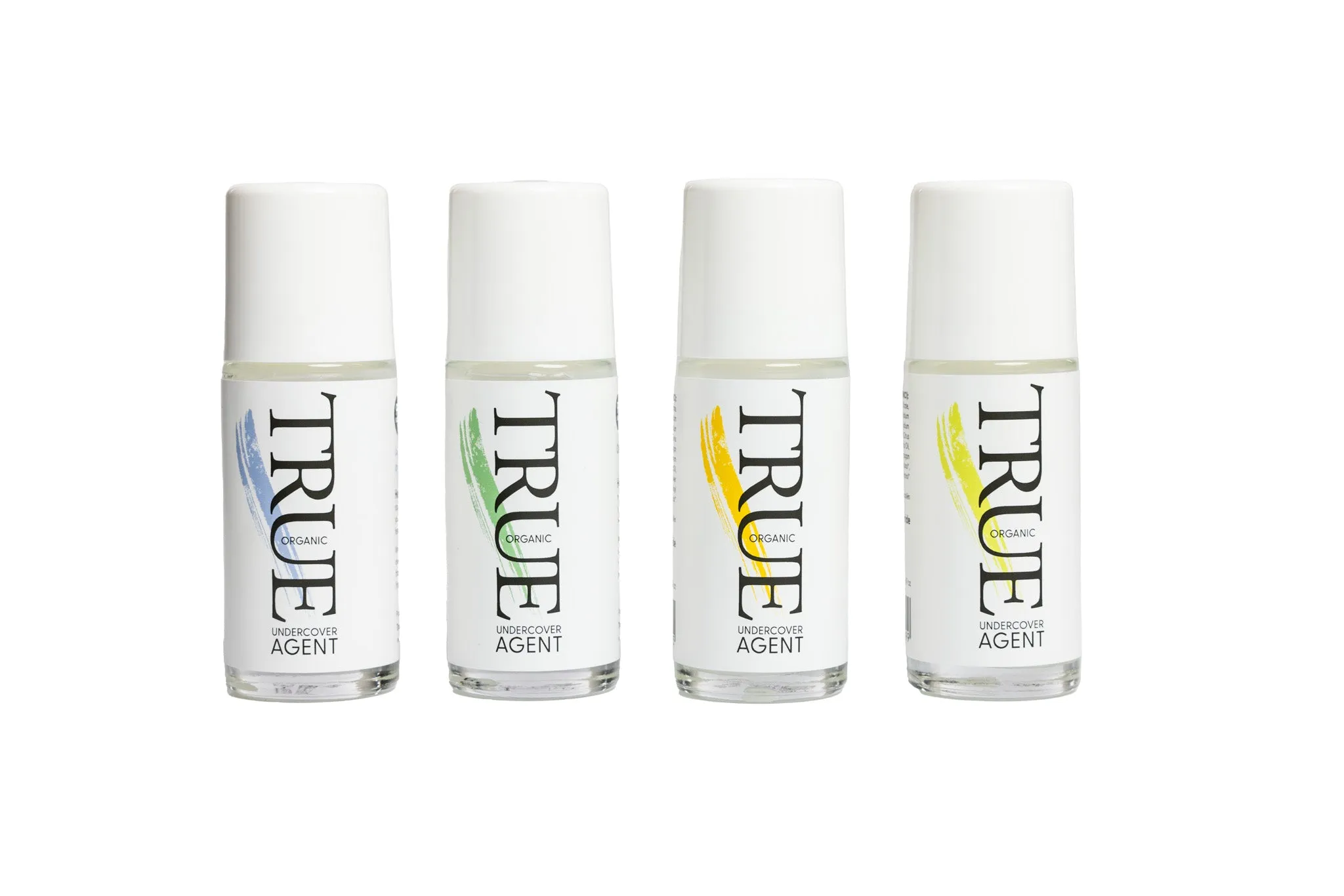 Sample pack -  all 4 Undercover agent best natural deodorants