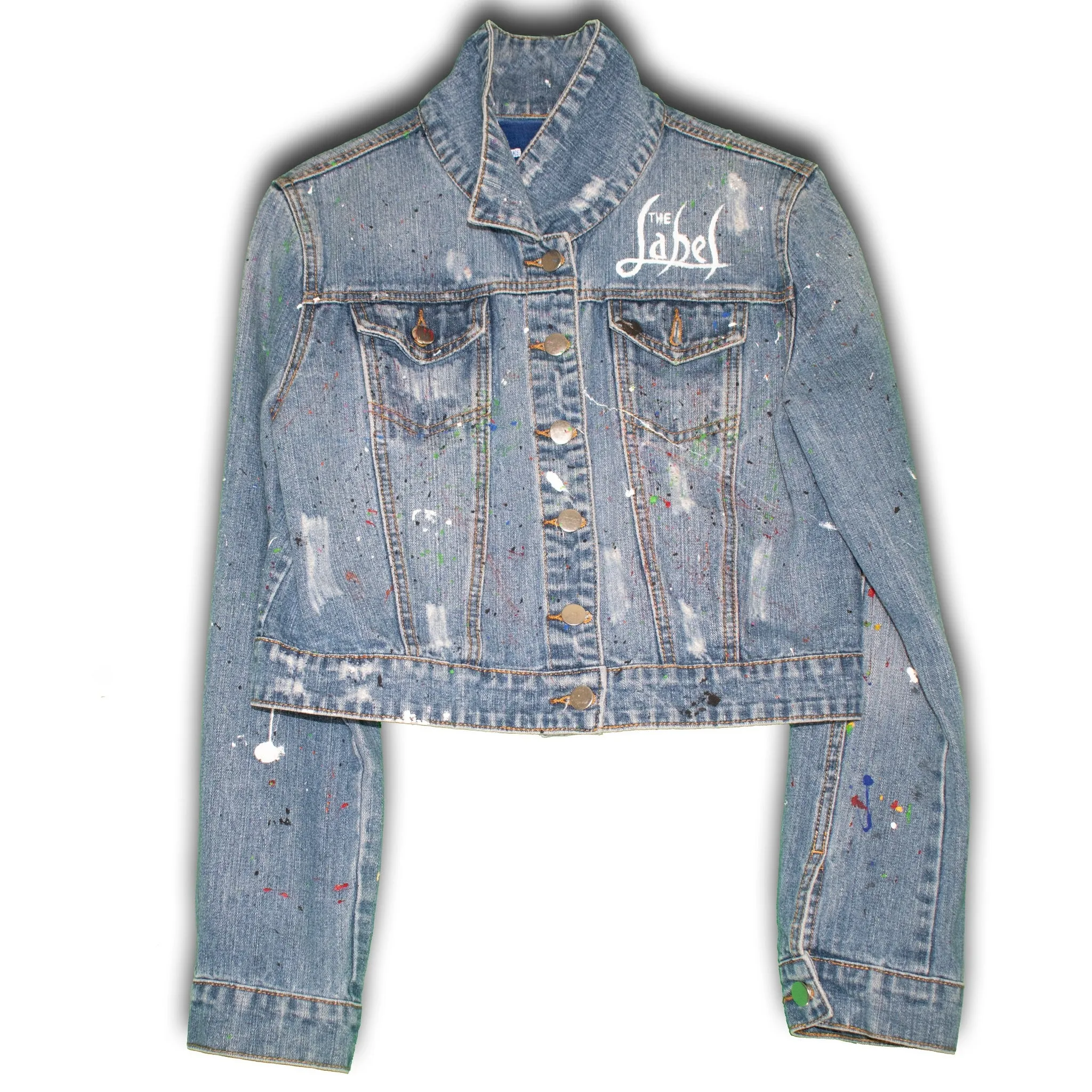 San Francisco - Hand-Painted Denim Jacket
