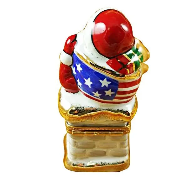 Santa on Chimney
