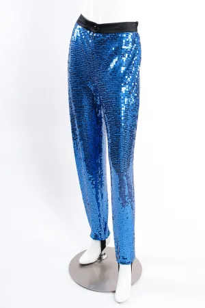 Sapphire Sequin Stirrup Pant