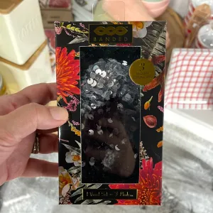 SEQUINED SCRUNCHIE BOX SET OF 3