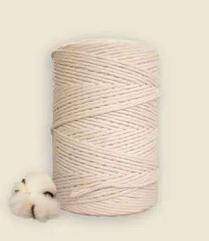 Single strand string, organic cotton