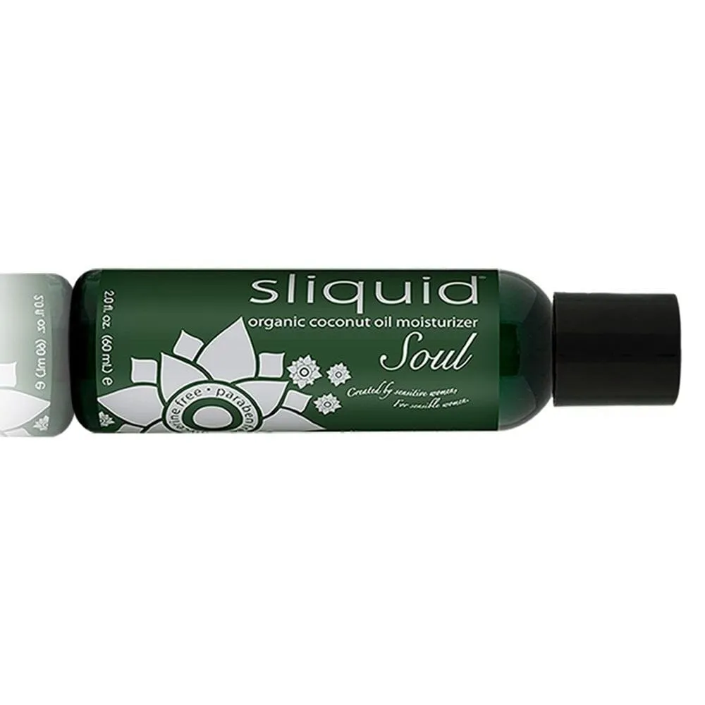 Sliquid Soul Organic Coconut Oil Moisturiser & Natural Lubricant