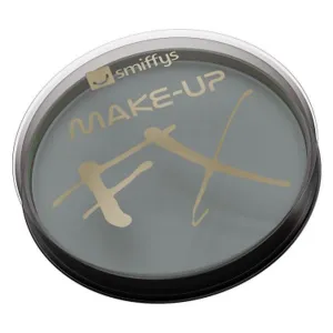 Smiffys Make Up Fx, Metallic Silver, Aqua Face And Body Paint