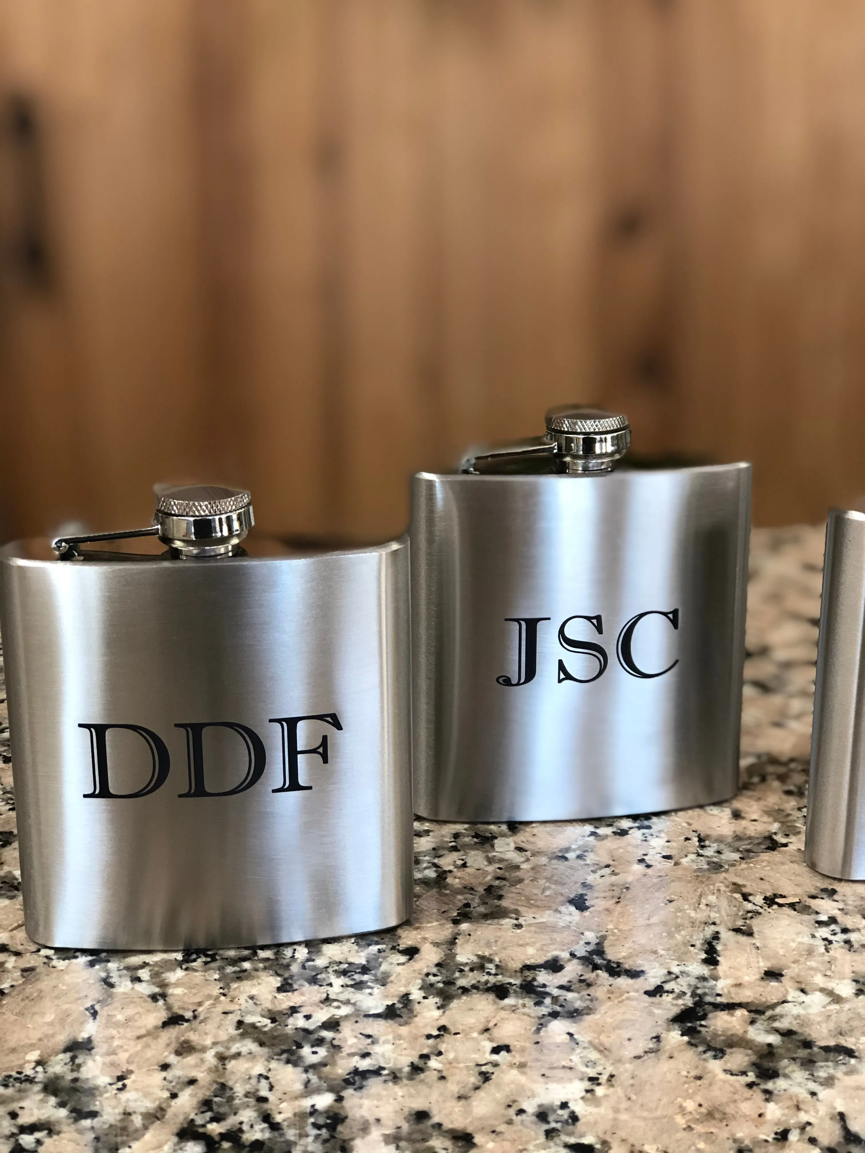 Stainless Steel Personalized Flask
