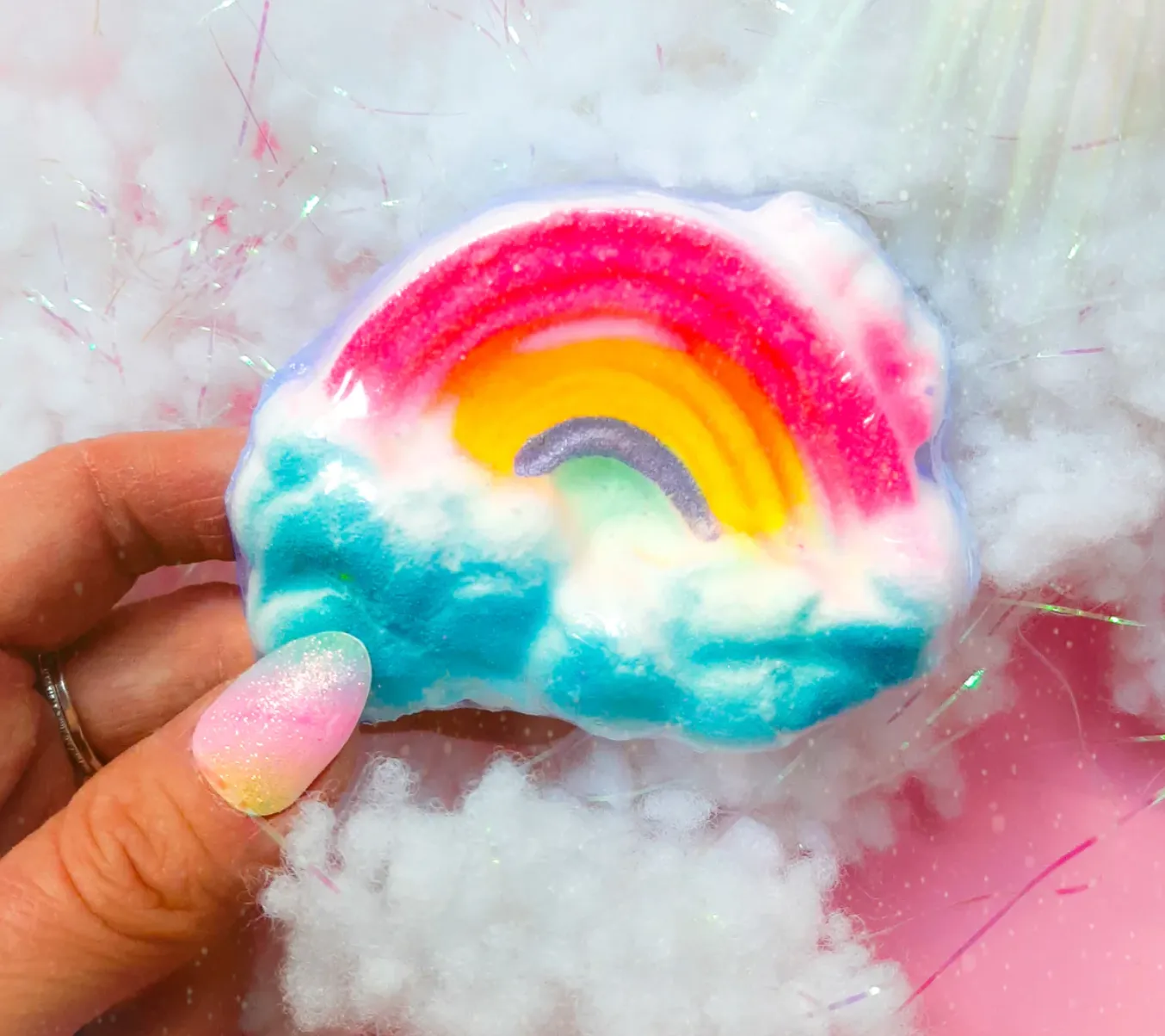 Sweet As Candy Bath Rainbow Bath Bomb
