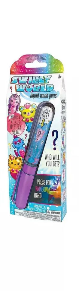 Swirly World Liquid Wand Pen - Metallic Mystery