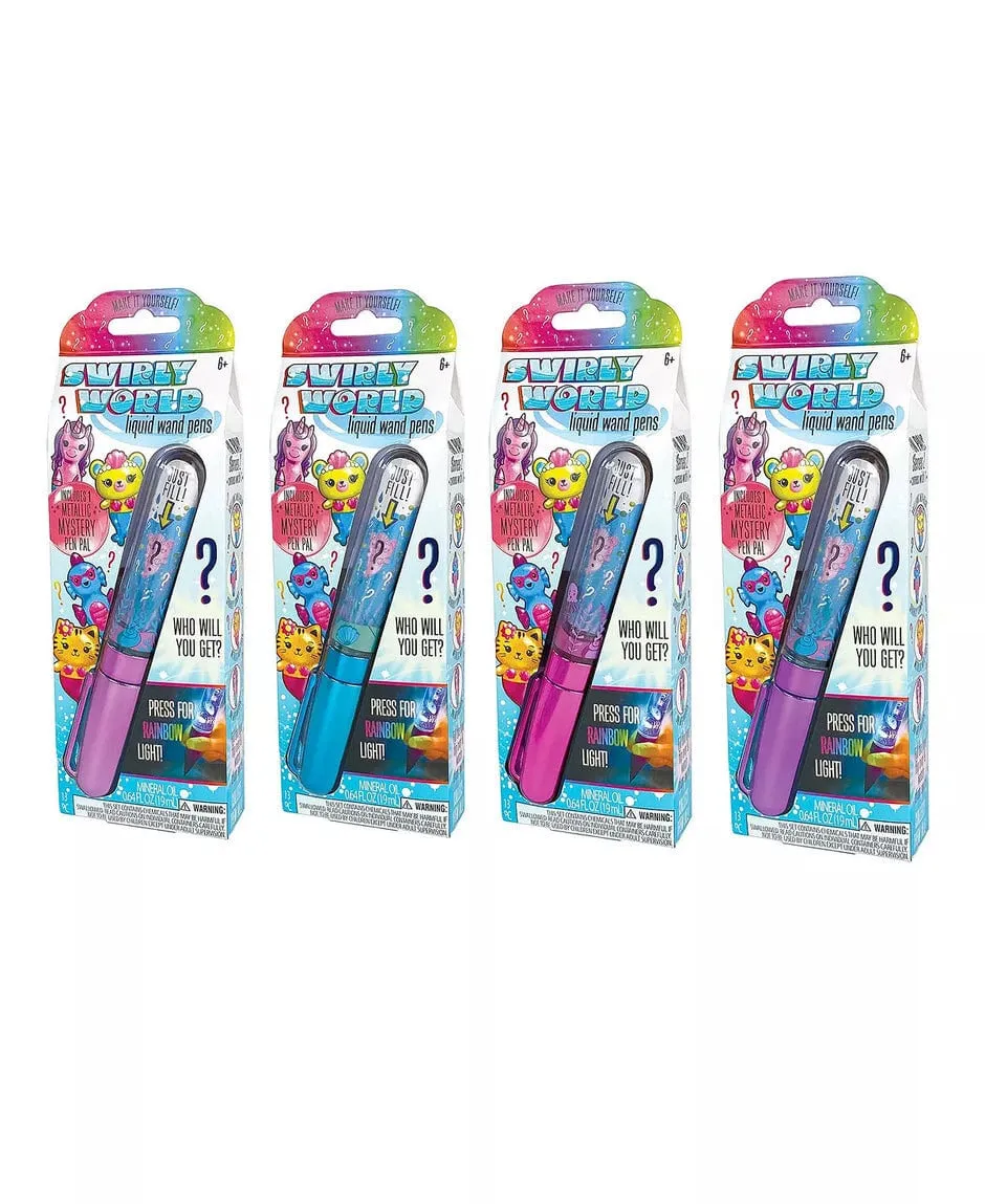 Swirly World Liquid Wand Pen - Metallic Mystery