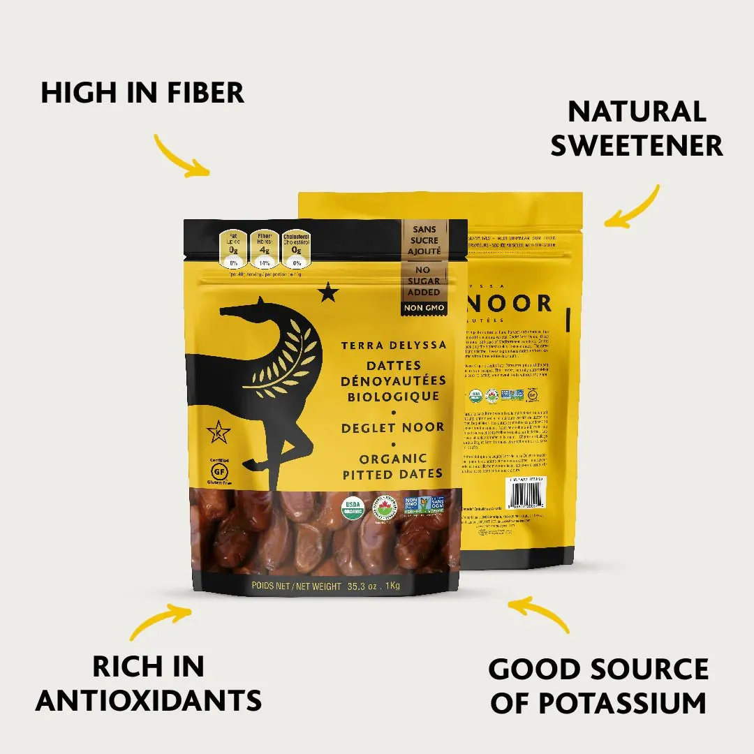 Terra Delyssa Deglet Noor Organic Pitted Dates 1.25 Kg