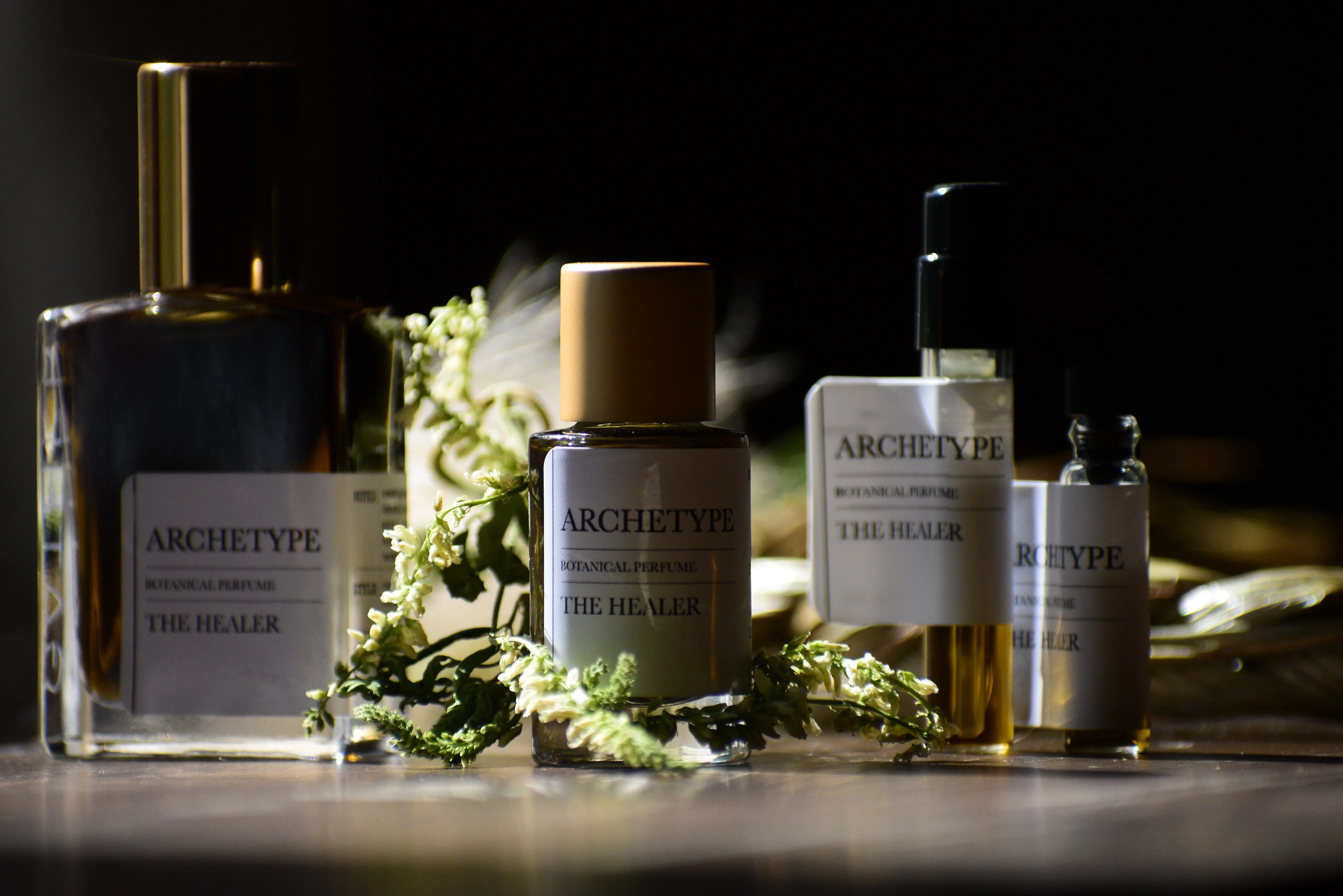 THE HEALER | ARCHETYPE SERIES | botanical perfume | sweetgrass, orange blossom, mitti attar