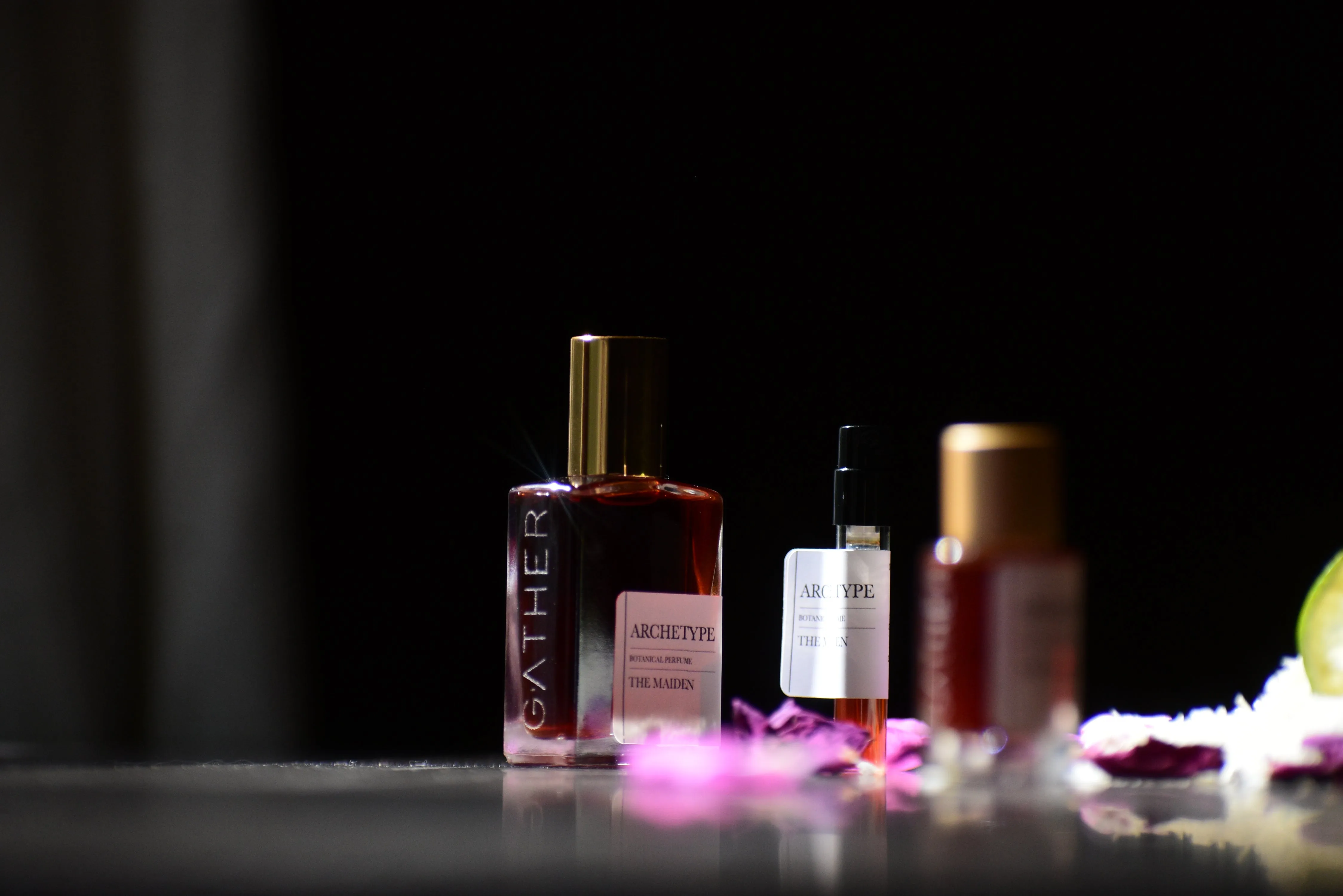 THE MAIDEN | ARCHETYPE SERIES | botanical perfume | champaca, makrut lime, grapefruit, rose, coconut