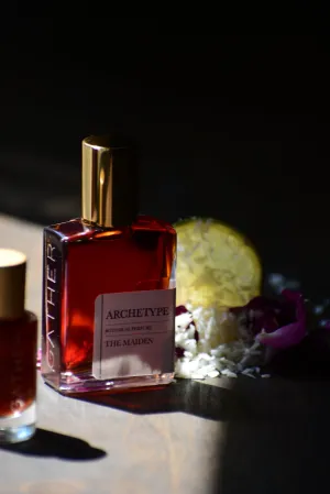 THE MAIDEN | ARCHETYPE SERIES | botanical perfume | champaca, makrut lime, grapefruit, rose, coconut