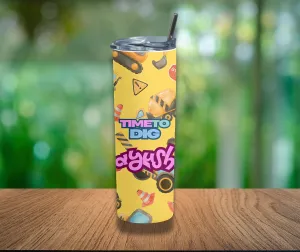 Time to Dig Personalized Steel Tumbler