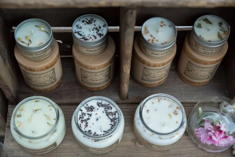 Tobacco Botanical Candle - Travel Tin