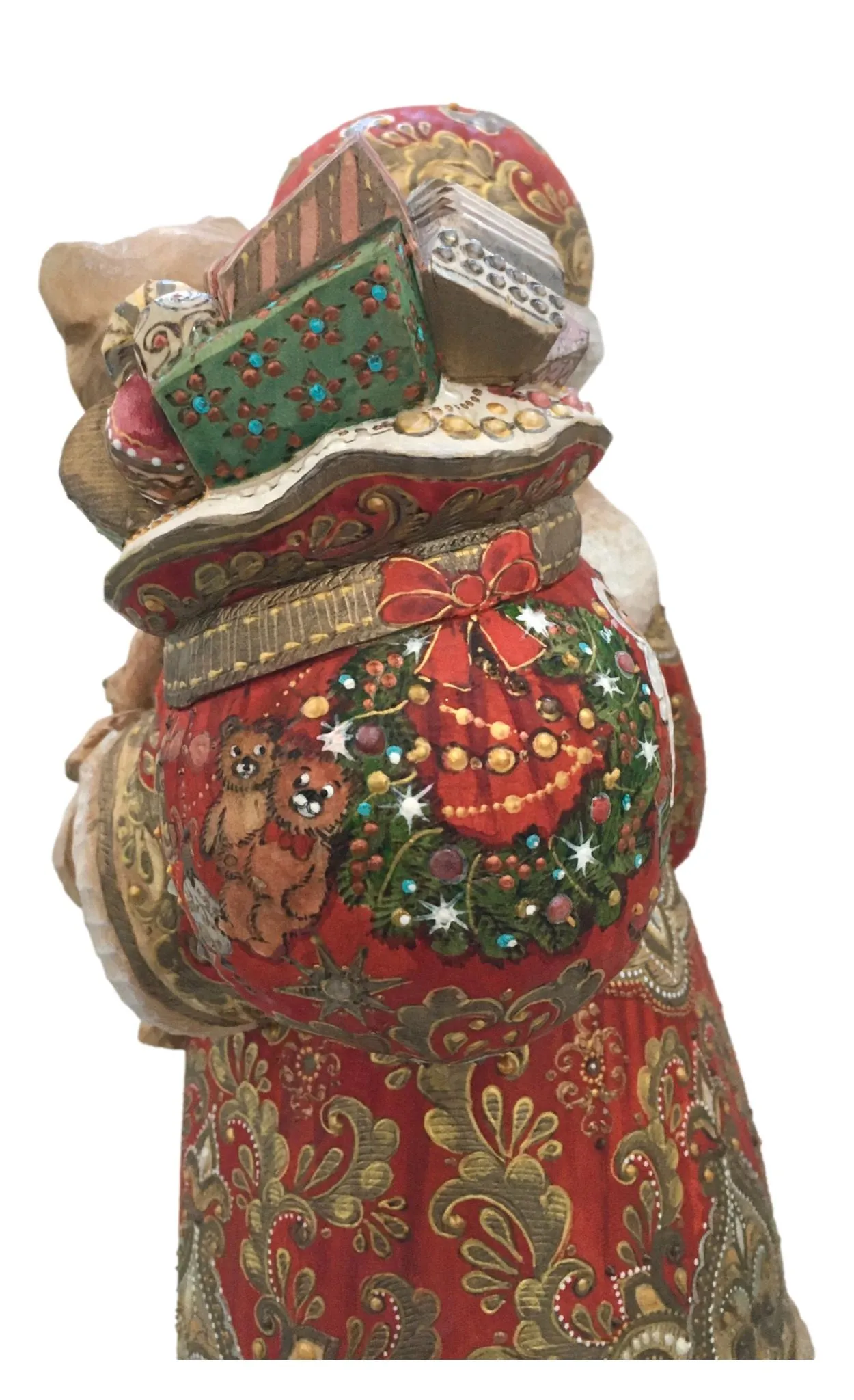 Unique Russian Father Frost with Three Bears