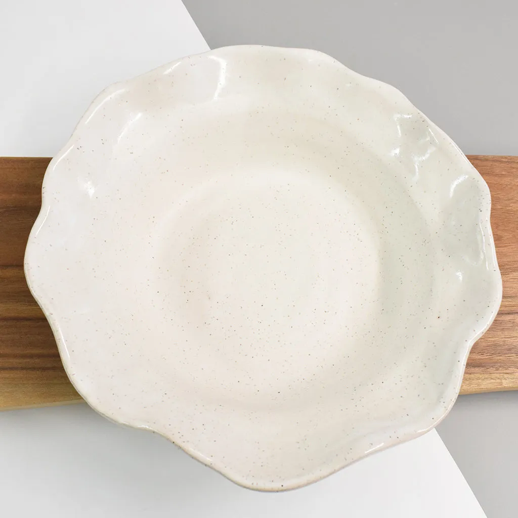 Vegetable Bowl Simply White