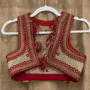 Vintage Indian Embroidered Children's Vest