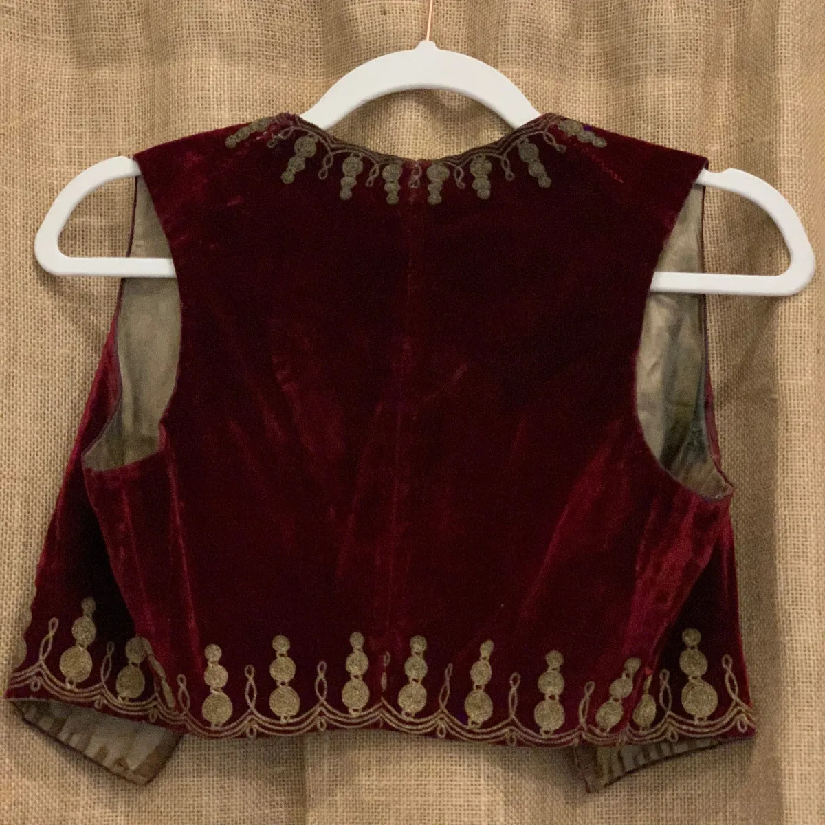 Vintage Turkish Children’s Embroidered Vest