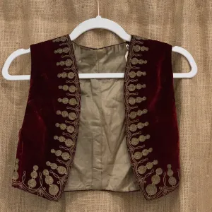 Vintage Turkish Children’s Embroidered Vest