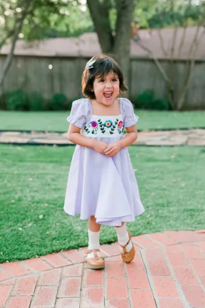 Viviana Dress in Lila