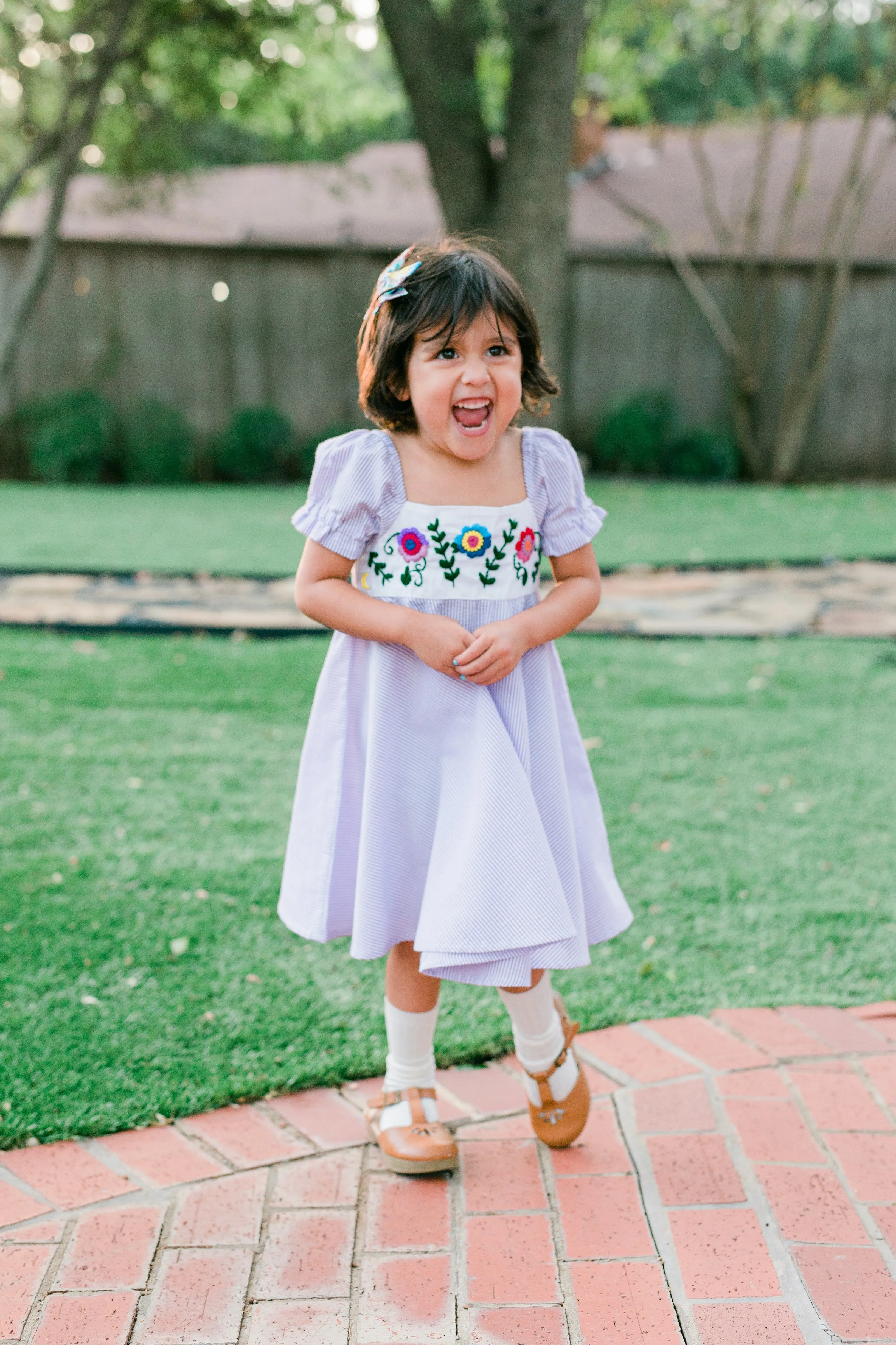 Viviana Dress in Lila