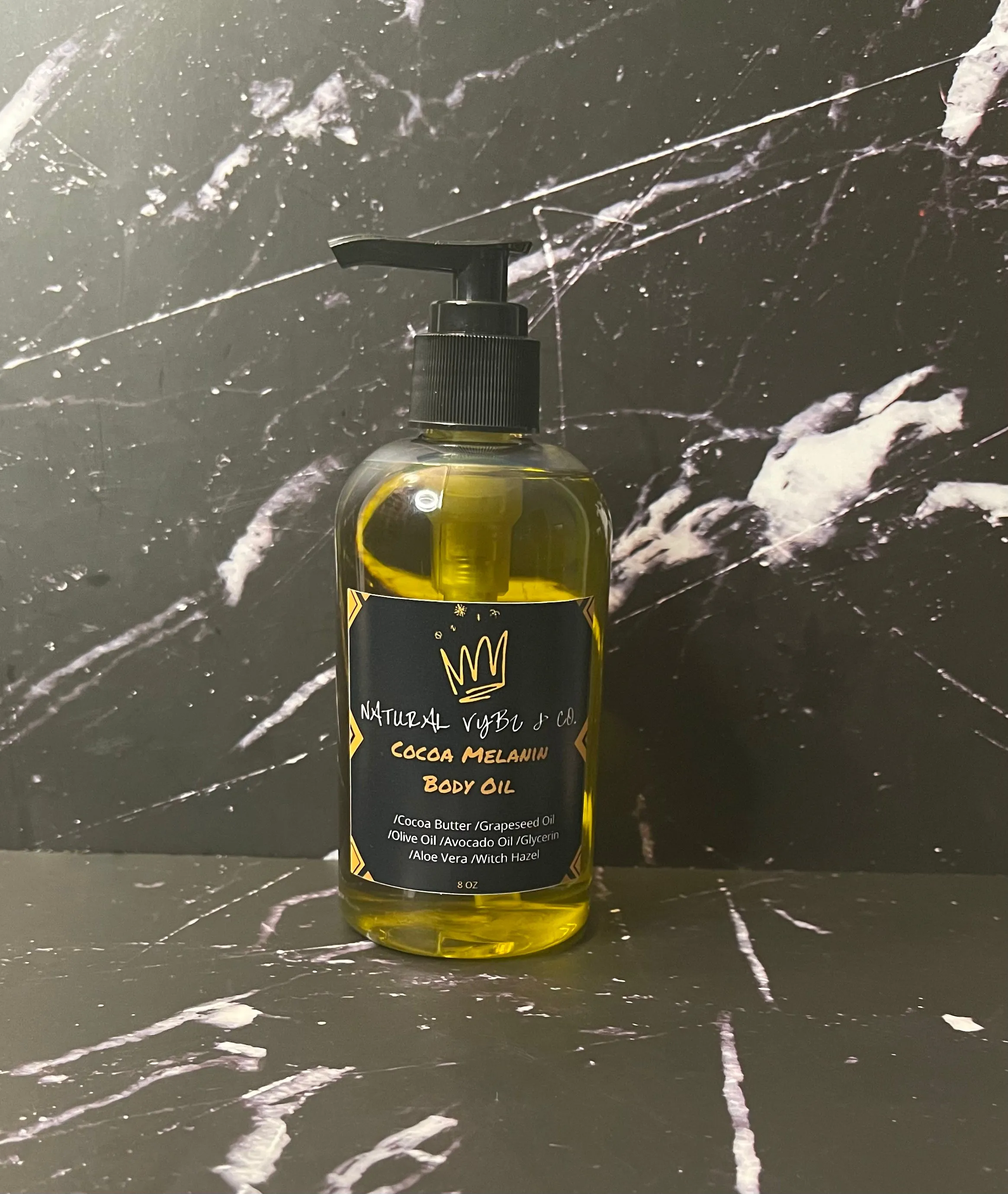 Vybz Cocoa Melanin Body Oil