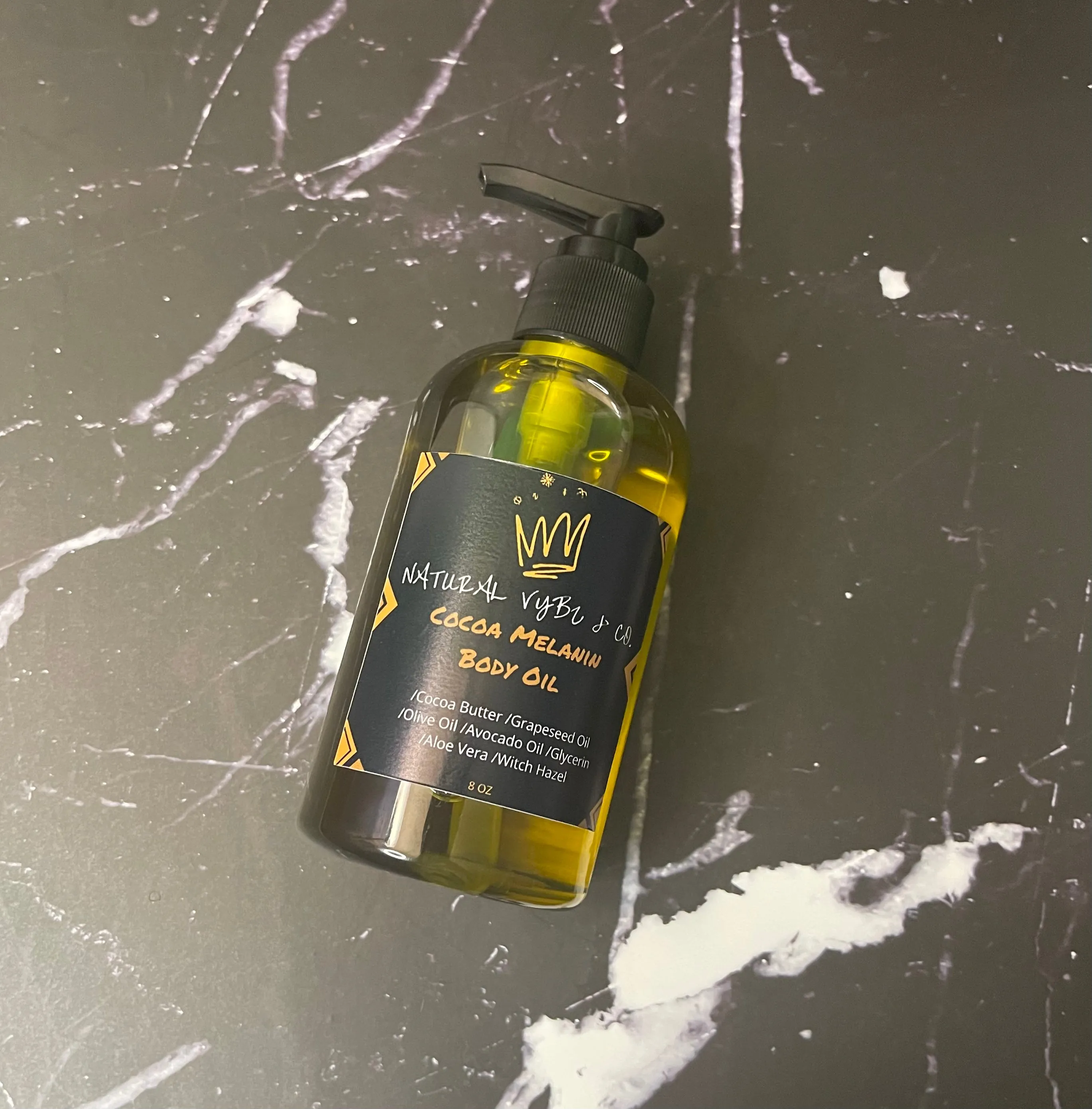 Vybz Cocoa Melanin Body Oil