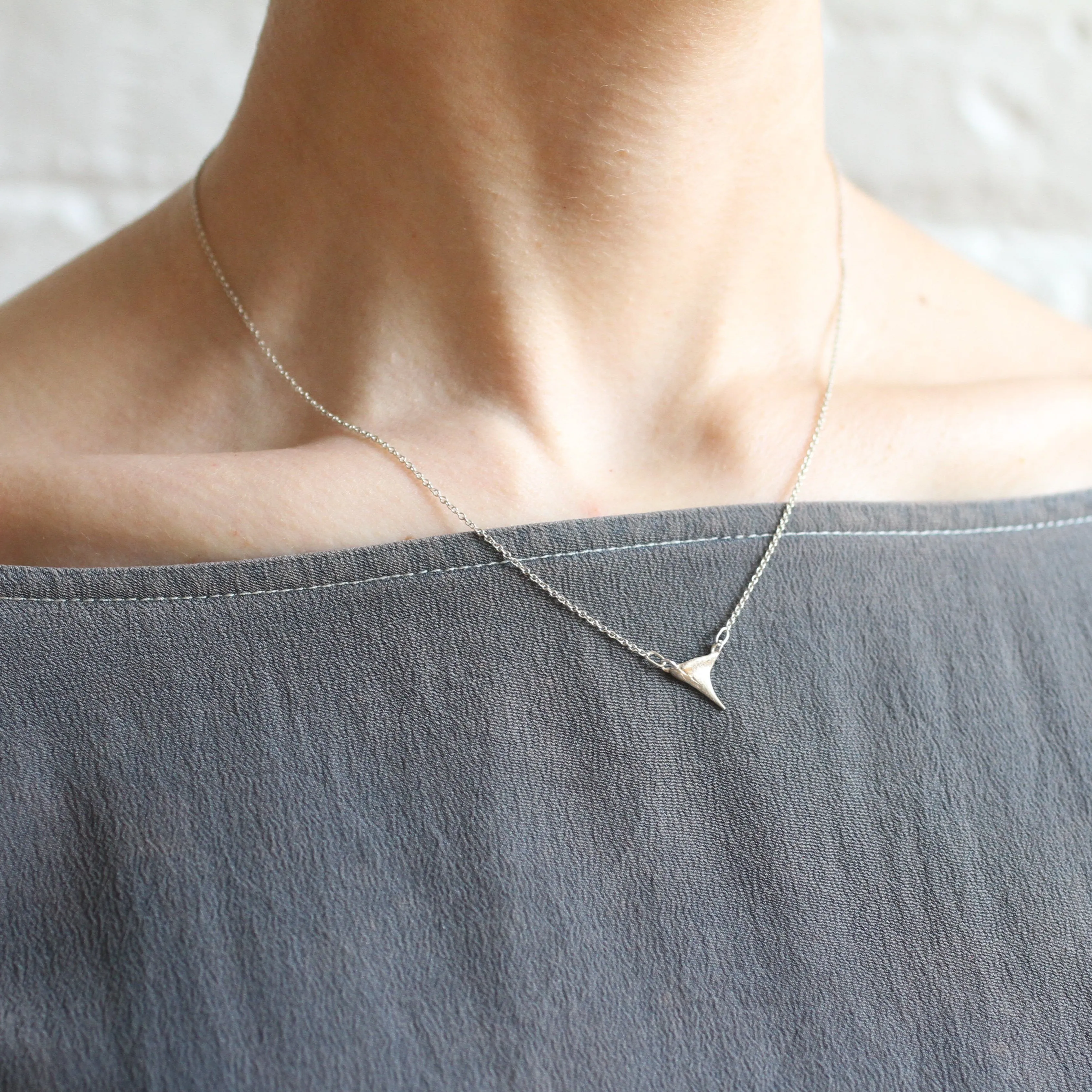 wild rose thorn necklace