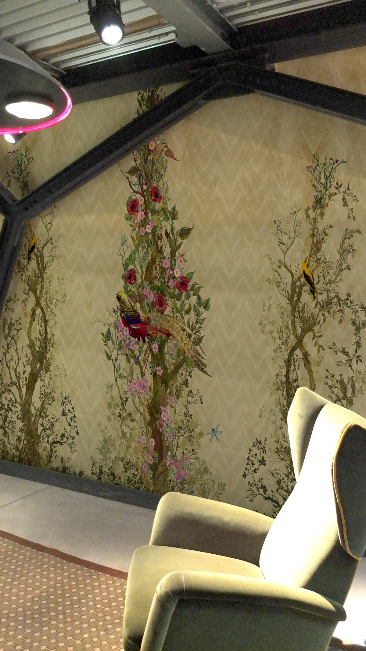 winchester wallpaper panels