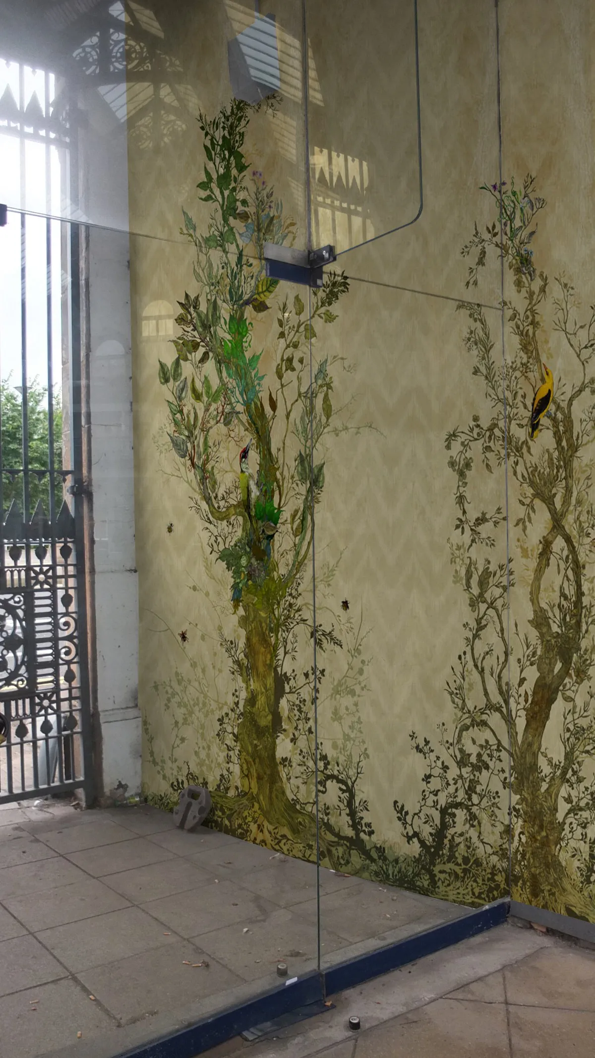 winchester wallpaper panels